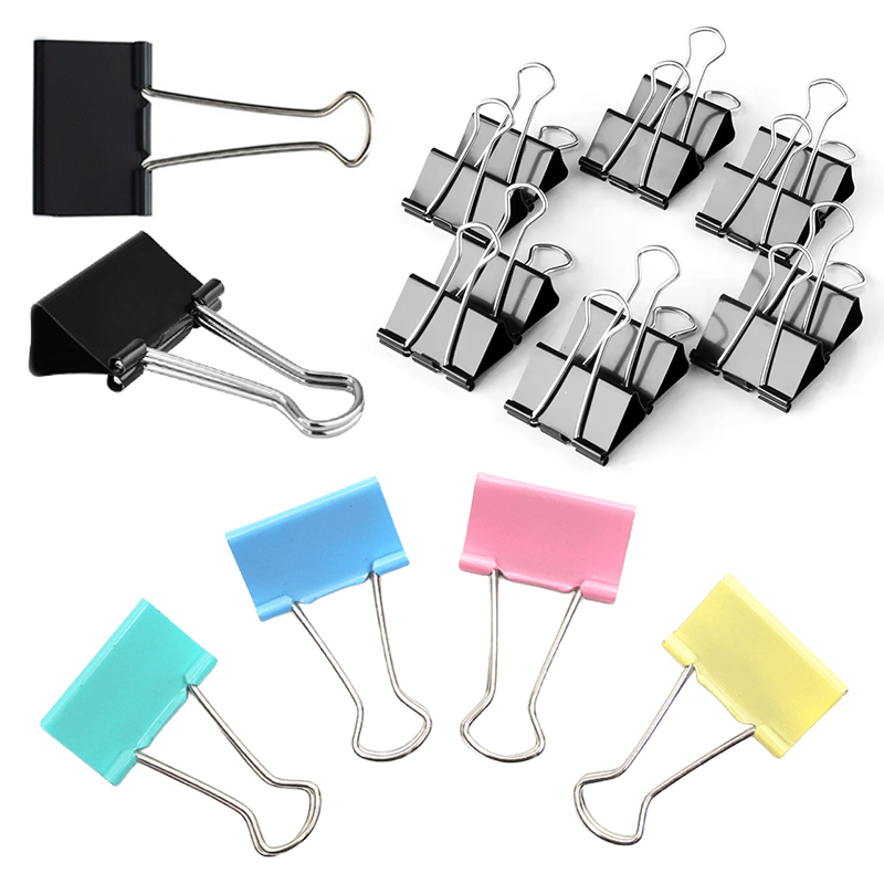 Is Stationery Office Supply - 10 adet 25mm boyutu Metal klasör
