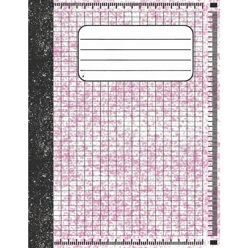Graph Paper Pad - Grafik Kağıdı Kompozisyon Defteri: Matematik ve