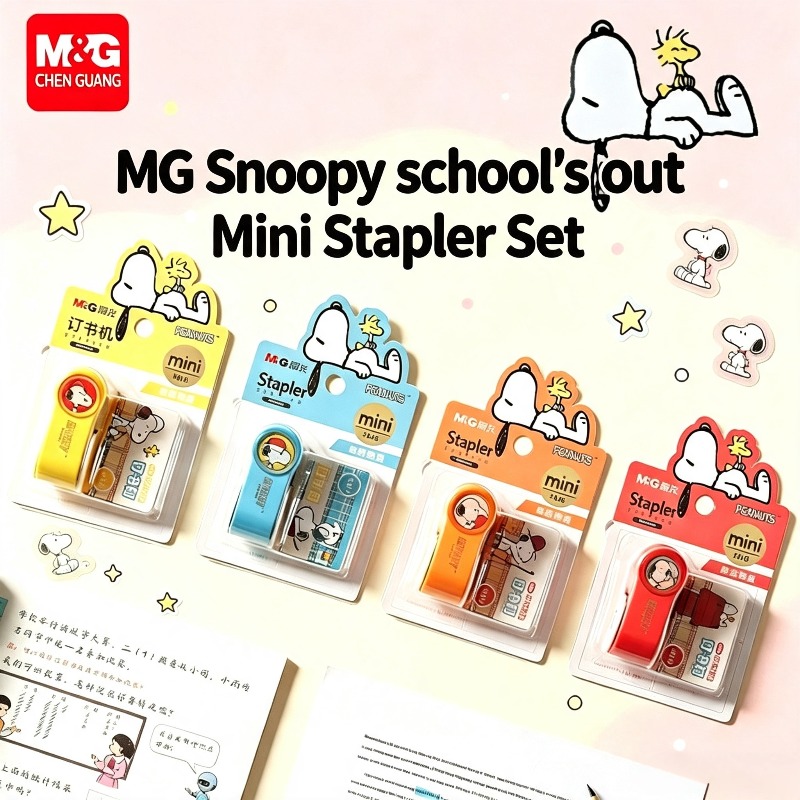 Snoopy Anime Figürü Mini Zımba - Office Supply Office Stationery Items incelemesi ve fiyatı
