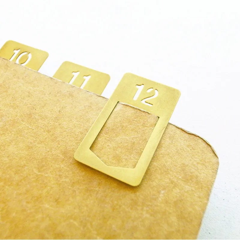 12 adet/grup Vintage bakır imi - Stationery Office Supply Store incelemesi ve fiyatı