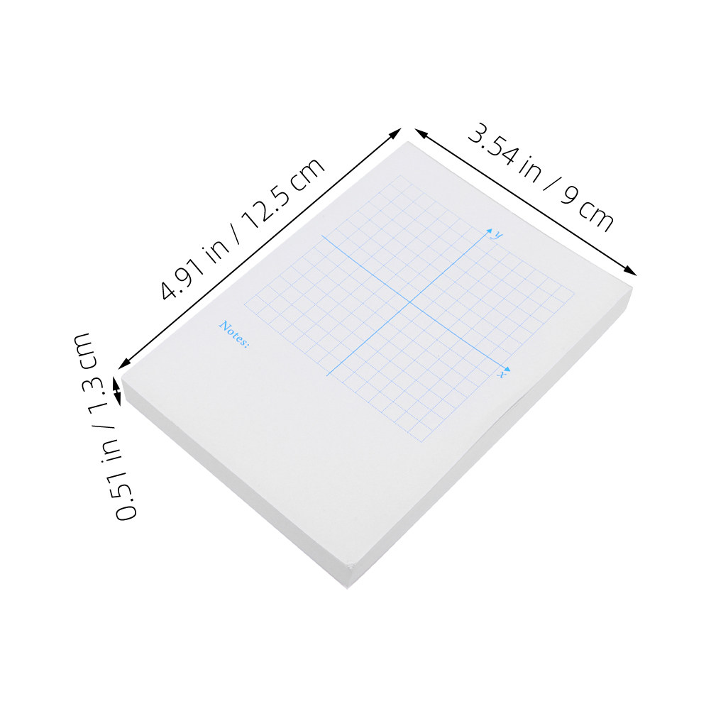 3 Adet Matematik Koordinat Çal - Graph Paper Pad incelemesi ve fiyatı