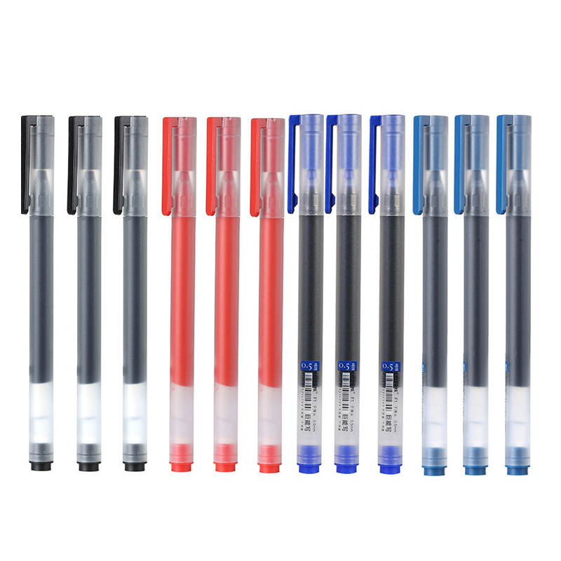12/6 adet/grup Jel Kalem 0.5 M - Office Stationery Supply Business incelemesi ve fiyatı