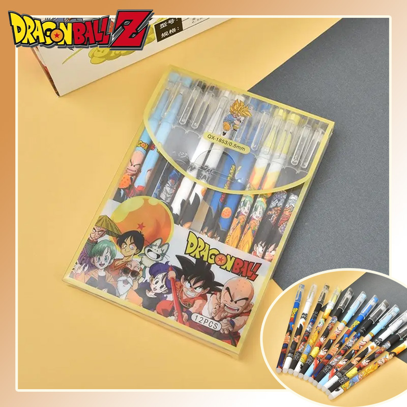 12 adet/takım Dragon Ball jel  - Office Supply Office Stationery Items incelemesi ve fiyatı