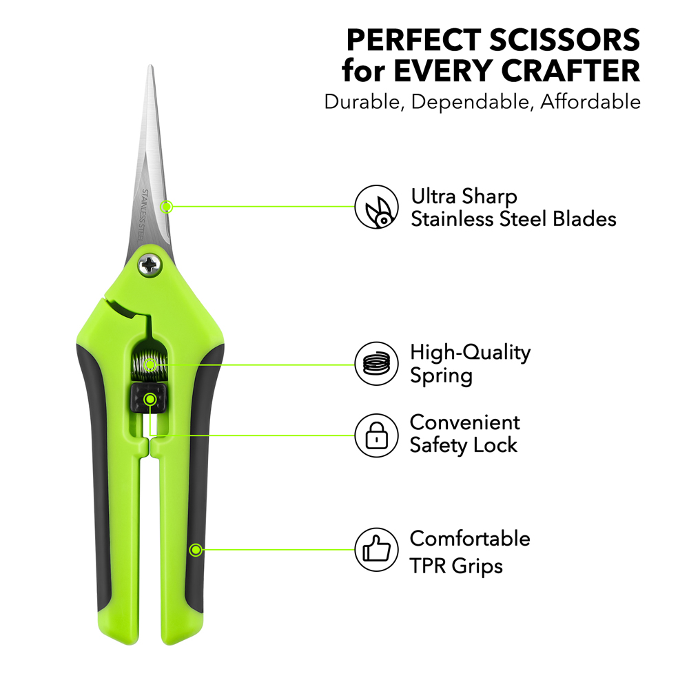 Karmaşık detayları ve sıkı des - Scissors Stainless Craft incelemesi ve fiyatı