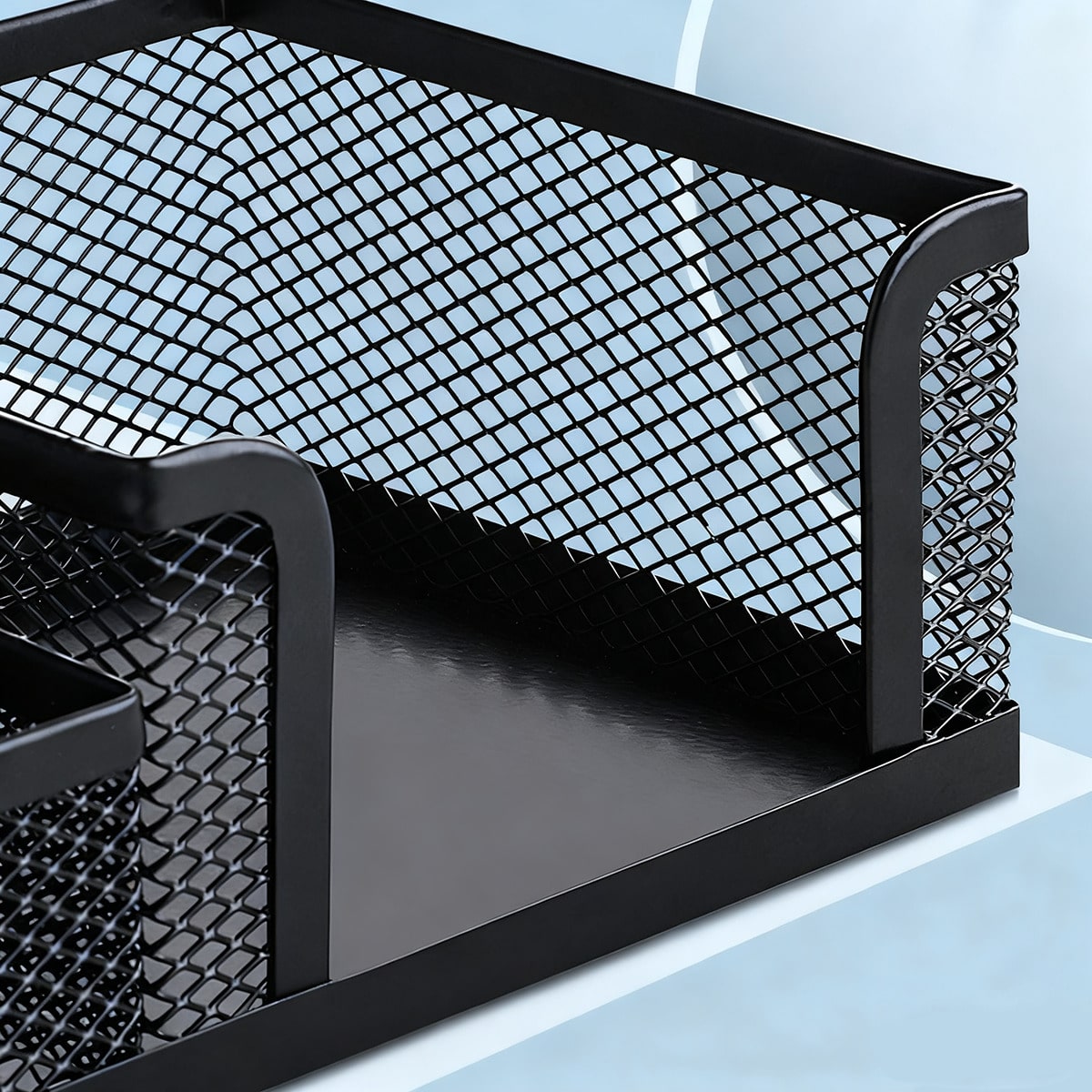 Siyah Metal Örgü Masaüstü Düze - Office Supply Office Stationery Items incelemesi ve fiyatı